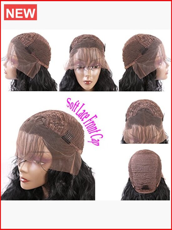 13x4 HD Lace Front Wig Pre-Plucked Hairline 16 Inch Body Wave Glueless Lace